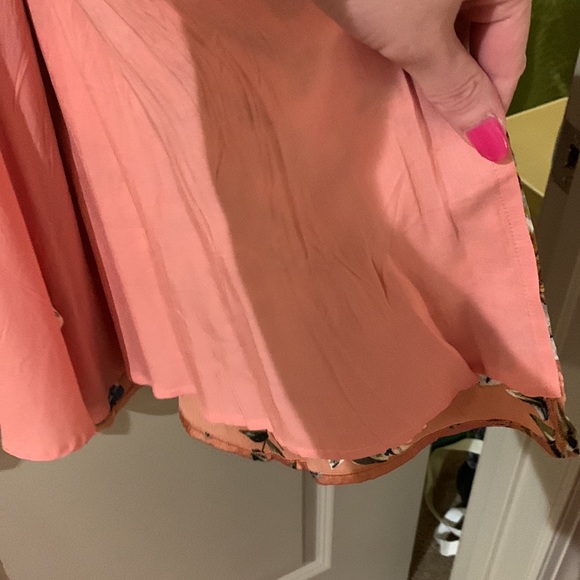 FRNCH Paris floral wrap dress - medium euc - Picture 5 of 8